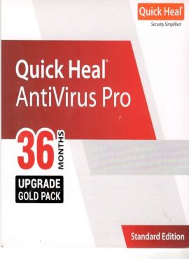 Quick Heal Antivirus Pro Upgrade Pack, 10pc, 3year