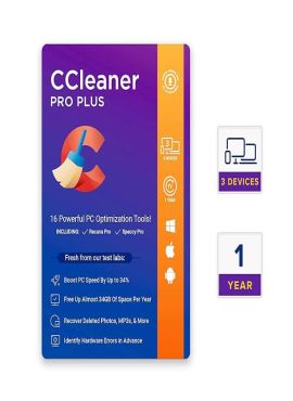 CCleaner Professional Plus 3pc 1y