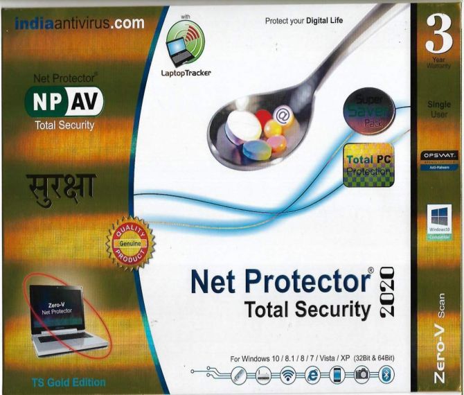 NPAV Total Security 1 user 3 year